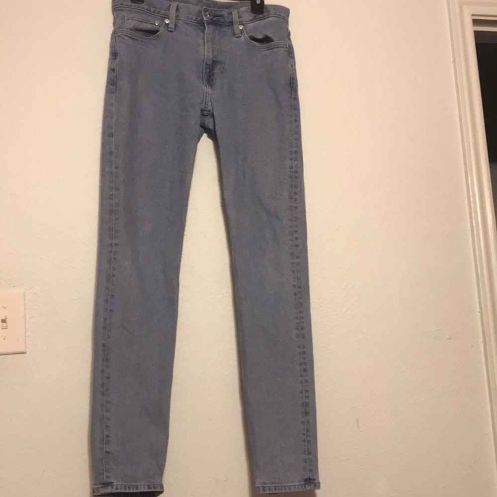 Light blue blue jeans